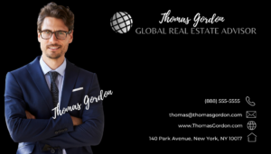 Thomas Gordon Bizcard Front